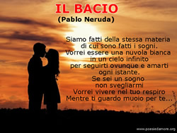 Poesia il Bacio Pablo Neruda